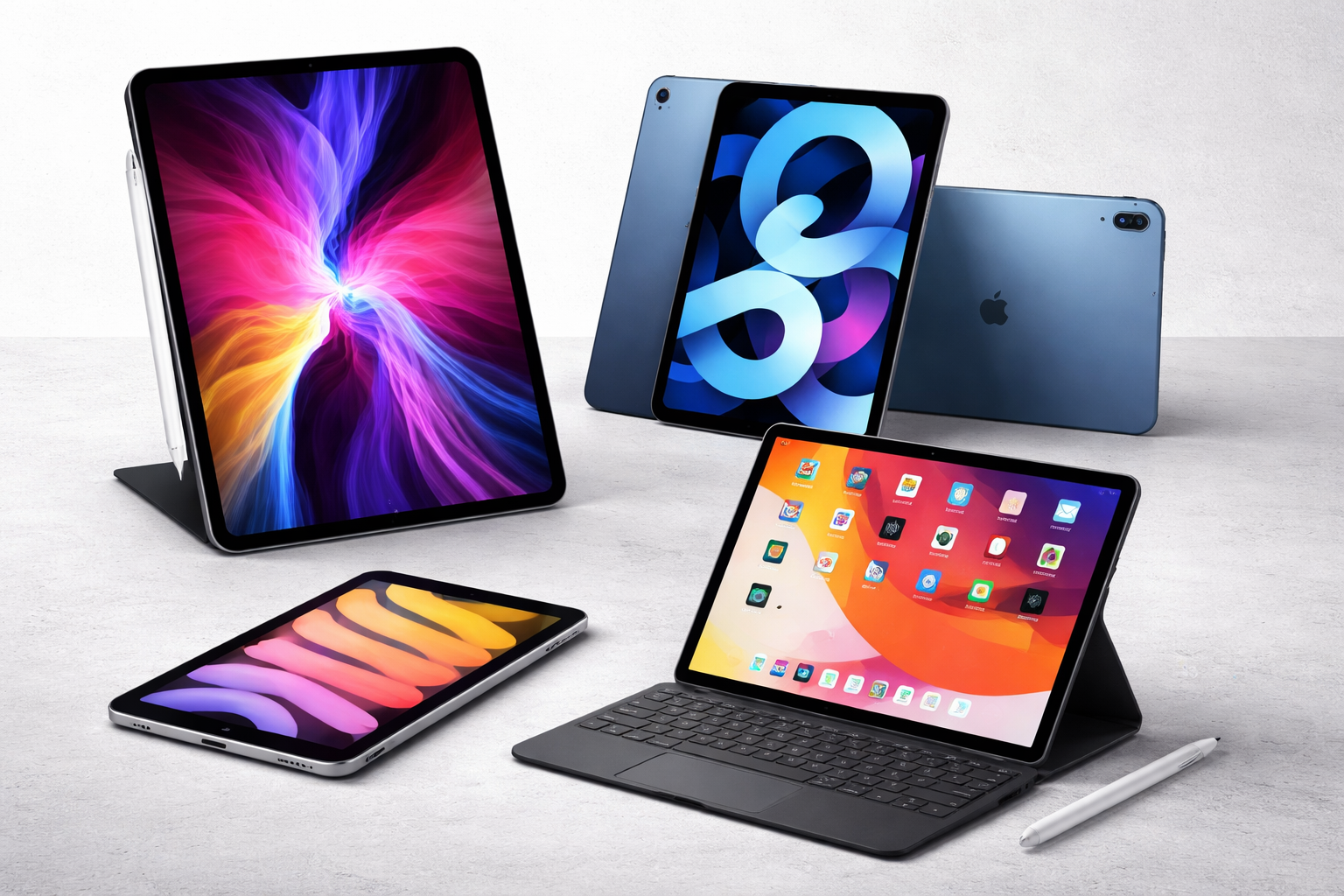 Multiple devices with screen savers